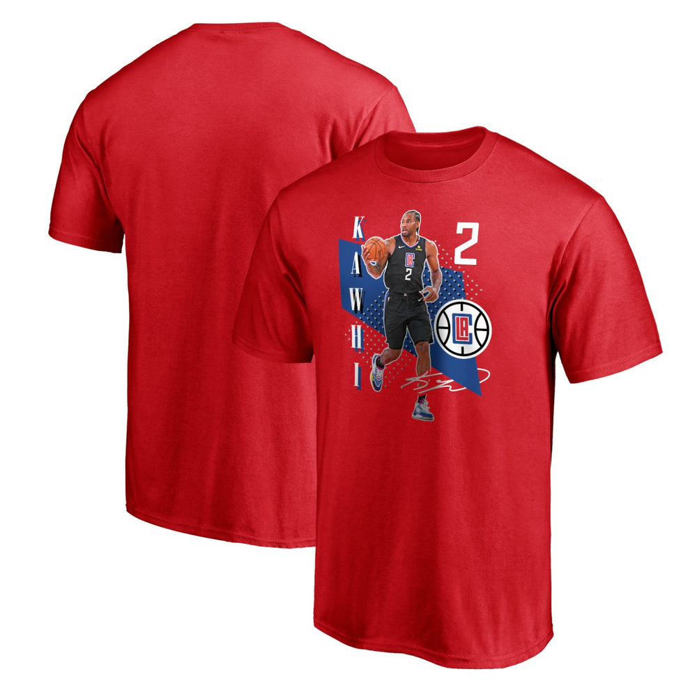 Kawhi Leonard LA Clippers Pick & Roll T-Shirt Red
