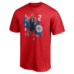 Kawhi Leonard LA Clippers Pick & Roll T-Shirt Red