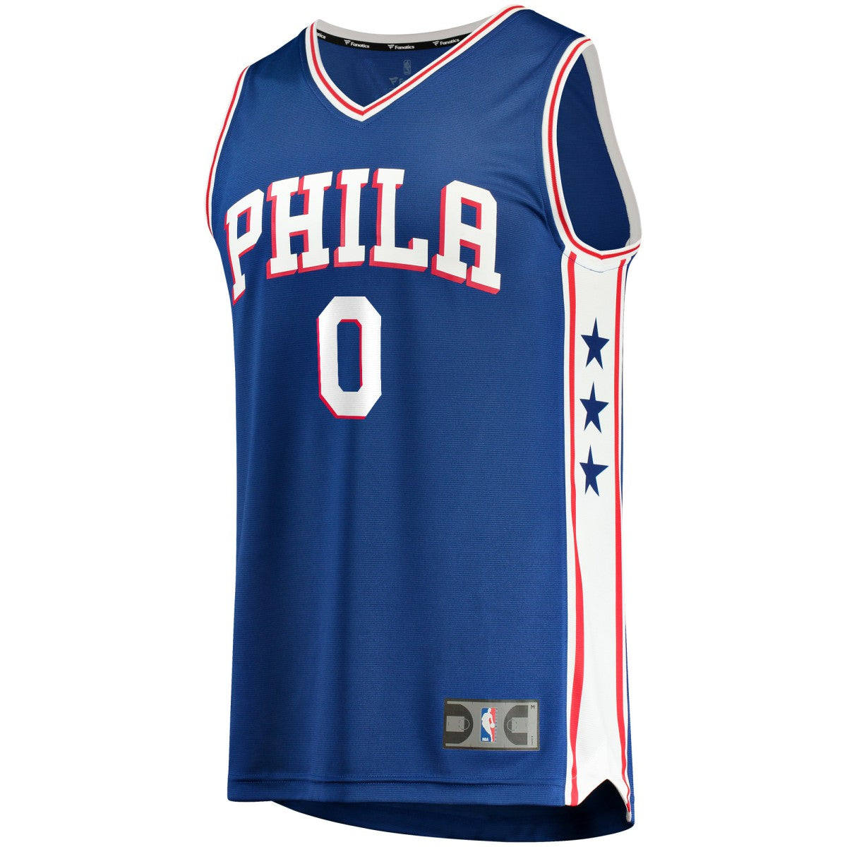 Tyrese Maxey Philadelphia 76ers Fast Replica Jersey Royal Icon Edition