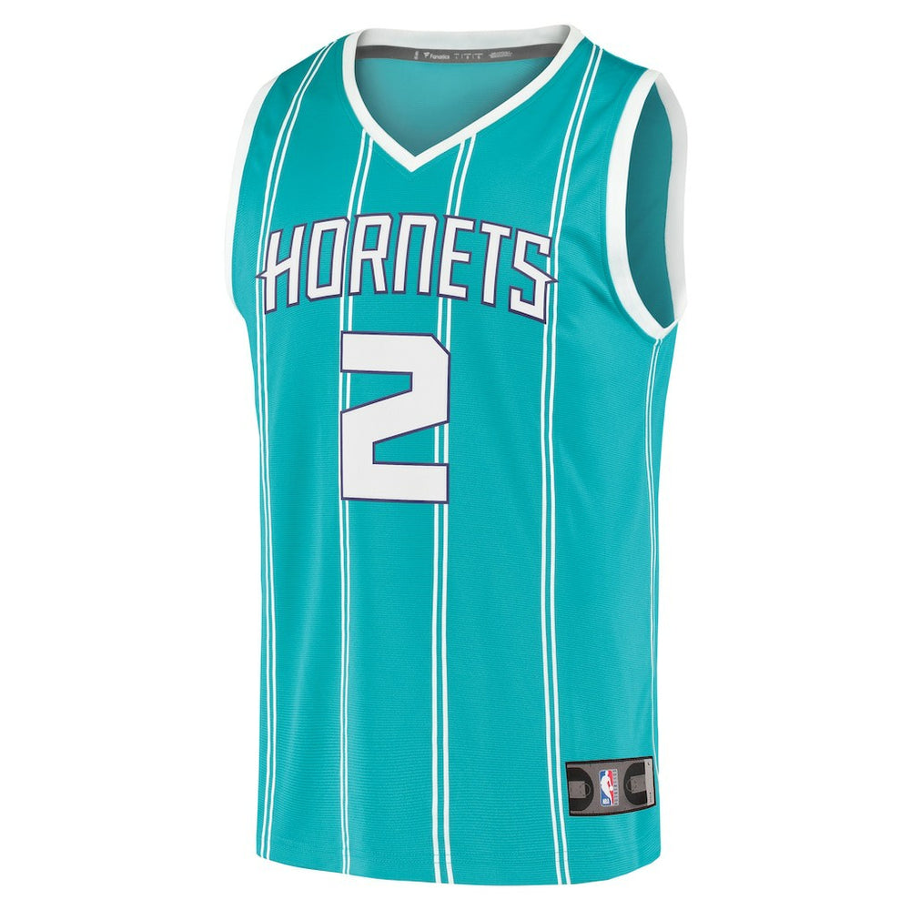LaMelo Ball Charlotte Hornets Fast Break Replica Jersey Teal Icon Edition