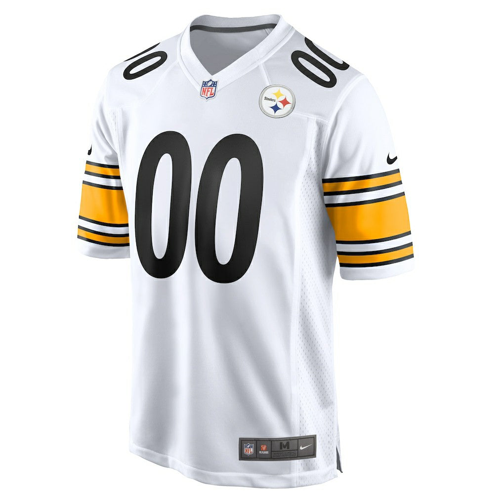 Pittsburgh Steelers Game Custom Jersey White