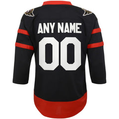 NHL,Custom Ottawa Senators Youth Home Replica Custom Jersey - Black