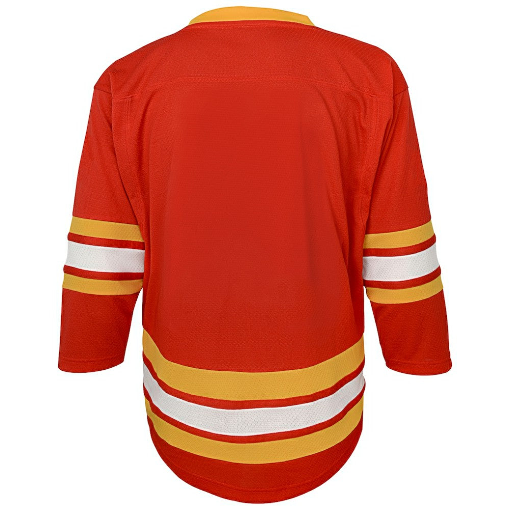 NHL Calgary Flames Youth Home Replica Blank Jersey - Red