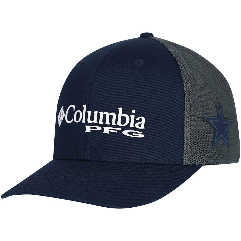 Dallas Cowboys PFG Mesh Snapback Hat Navy