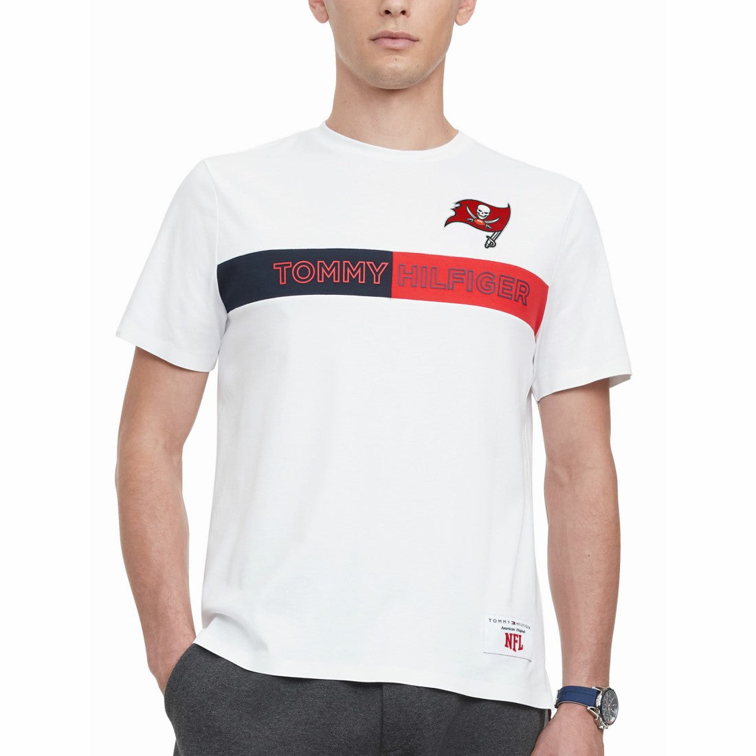 Tampa Bay Buccaneers Tommy Hilfiger Core T-Shirt White