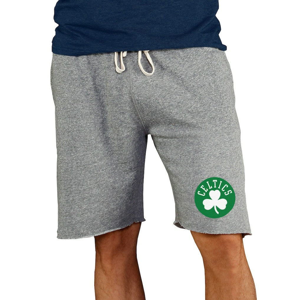 Boston Celtics Concepts Sport Mainstream Terry Shorts Gray