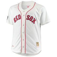 David Ortiz Boston Red Sox Mitchell & Ness Big & Tall Home Authentic Player Jersey - White Jerseys