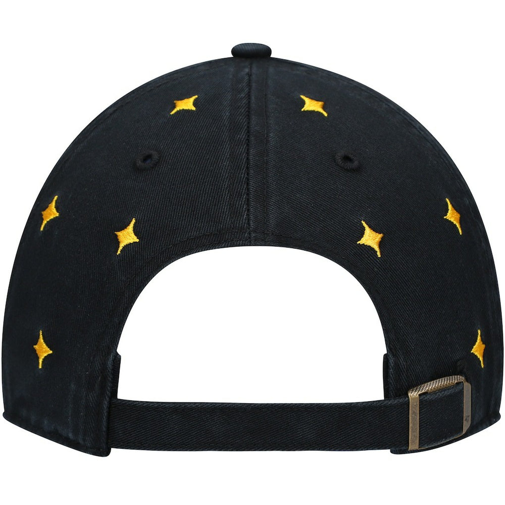 Pittsburgh Steelers '47 Women's Confetti Clean Up Adjustable Hat Black/Gold