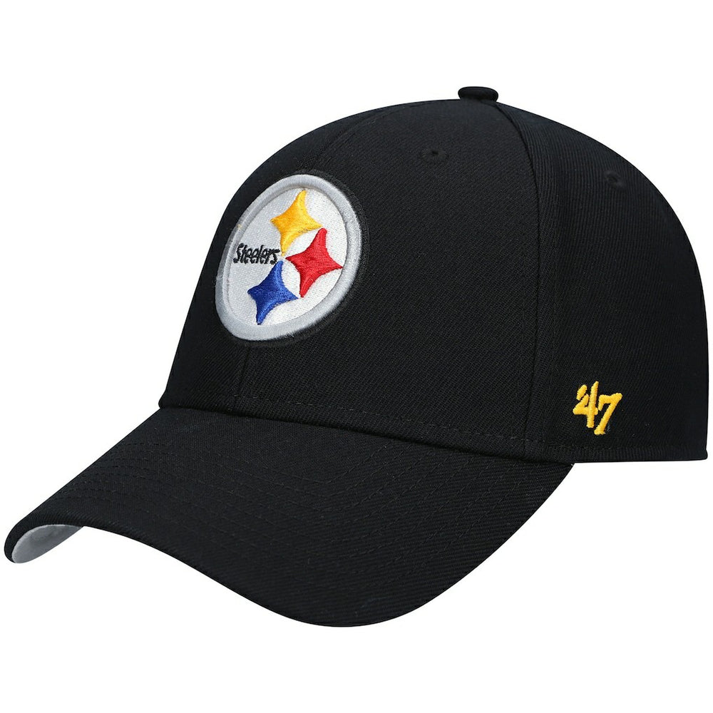 Pittsburgh Steelers '47 MVP Adjustable Hat Black