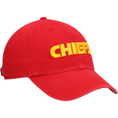 Kansas City Chiefs '47 Clean Up Script Adjustable Hat Red
