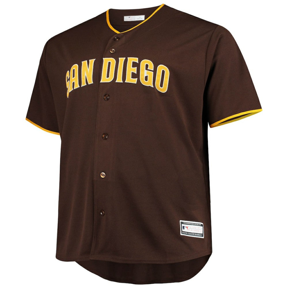 Fernando Tatis Jr. San Diego Padres Big & Tall Replica Player Jersey - Brown Jerseys