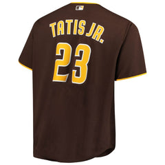 Fernando Tatis Jr. San Diego Padres Big & Tall Replica Player Jersey - Brown Jerseys