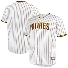 San Diego Padres Big & Tall Home Replica Team Jersey - White/Brown Jerseys