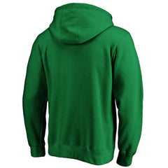 Oakland Athletics Cooperstown Collection Huntington Logo Fitted Pullover Hoodie - Kelly Green Hoodies
