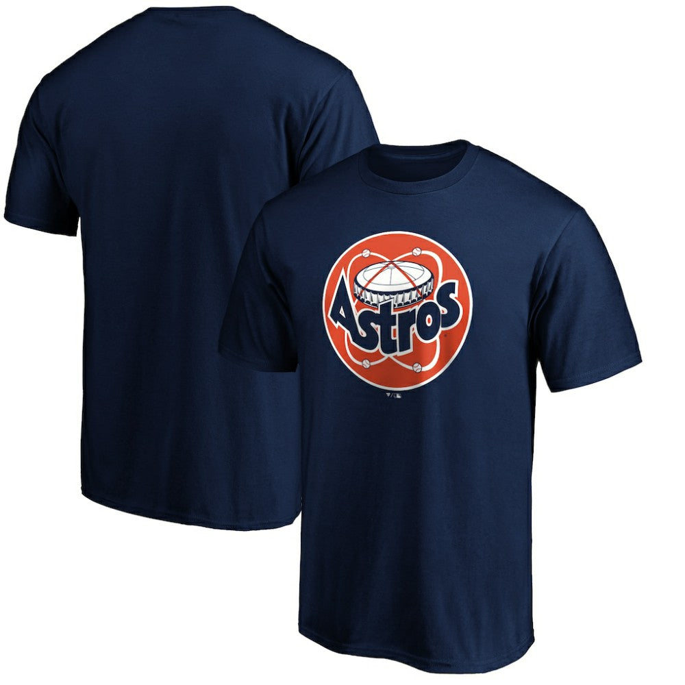 Houston Astros Cooperstown Collection Huntington Logo T-Shirt - Navy T-shirts