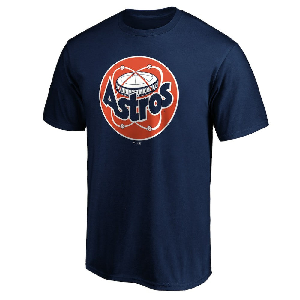 Houston Astros Cooperstown Collection Huntington Logo T-Shirt - Navy T-shirts