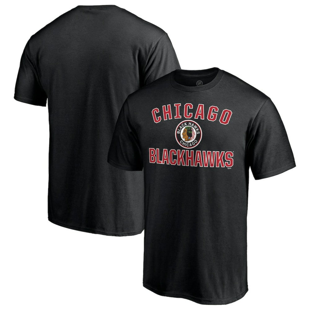 NHL Chicago Blackhawks Special Edition Victory Arch T-Shirt - Black
