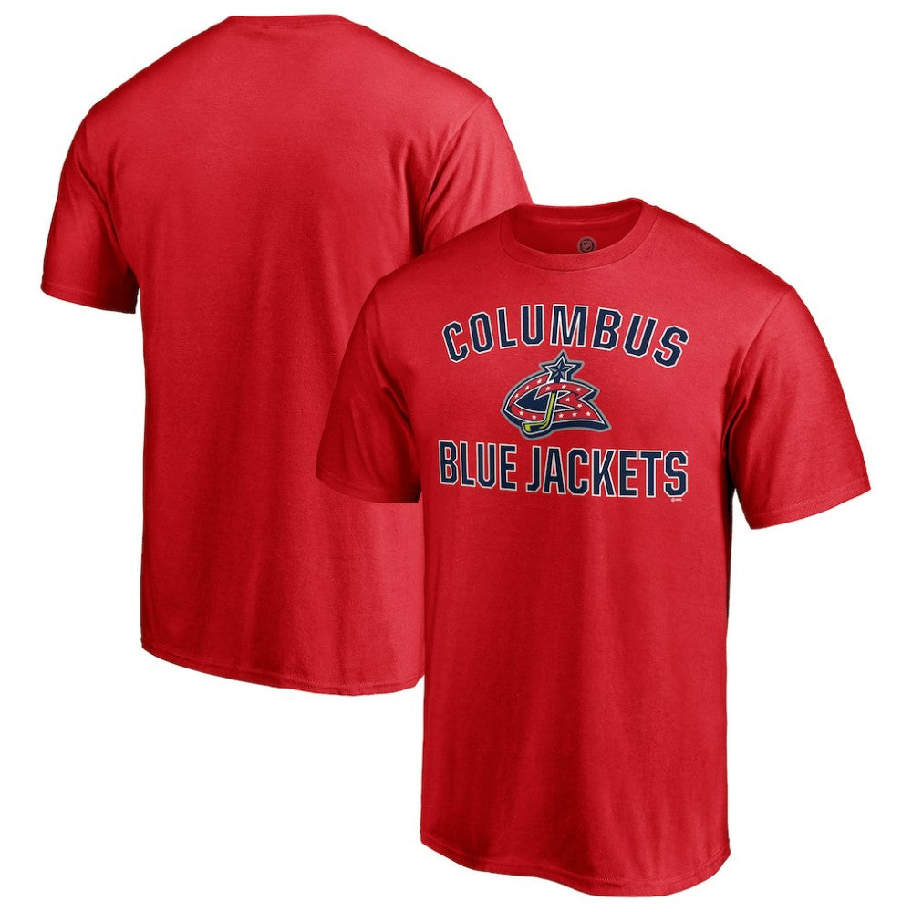 NHL Columbus Blue Jackets Special Edition Victory Arch T-Shirt - Red