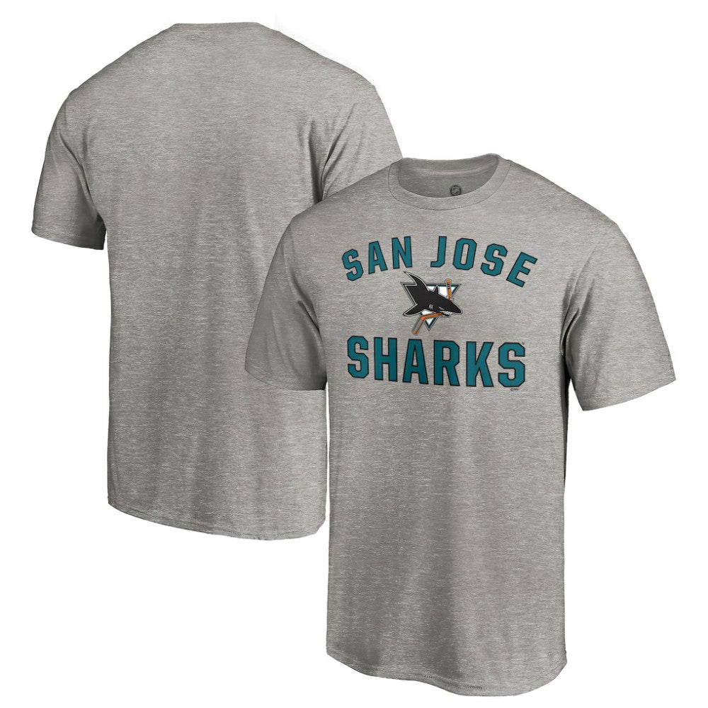 NHL San Jose Sharks Special Edition Victory Arch T-Shirt - Heather Gray