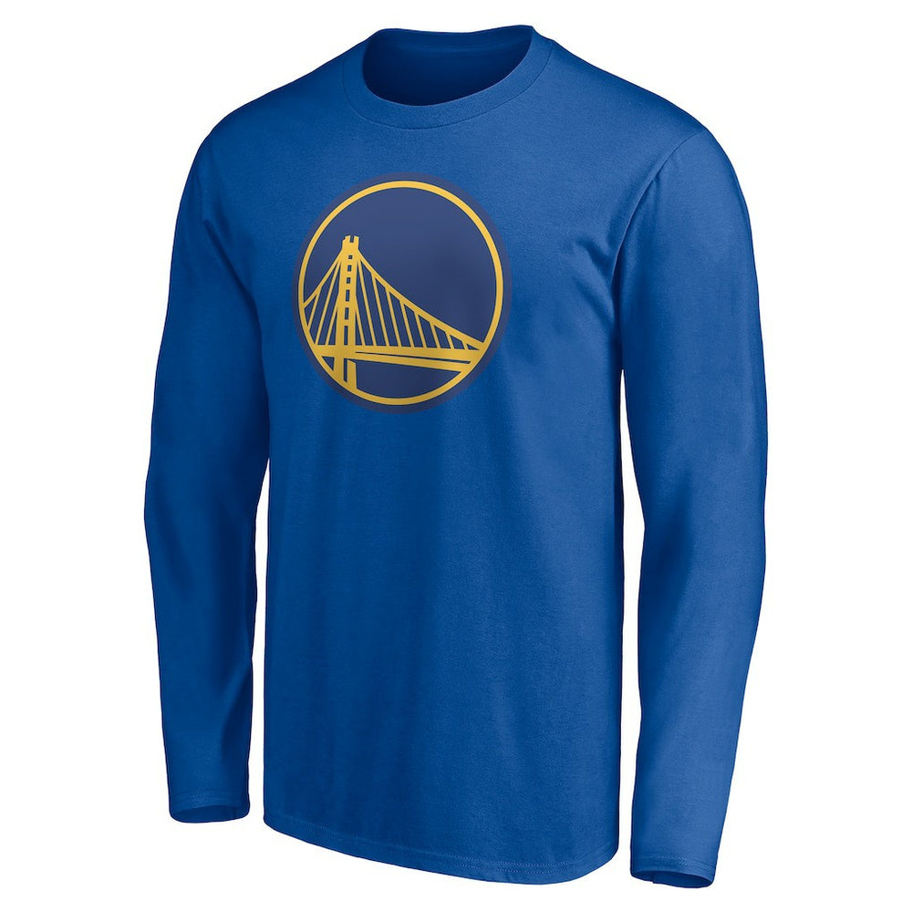 Golden State Warriors Playmaker Personalized Name & Number Long Sleeve T-Shirt Royal