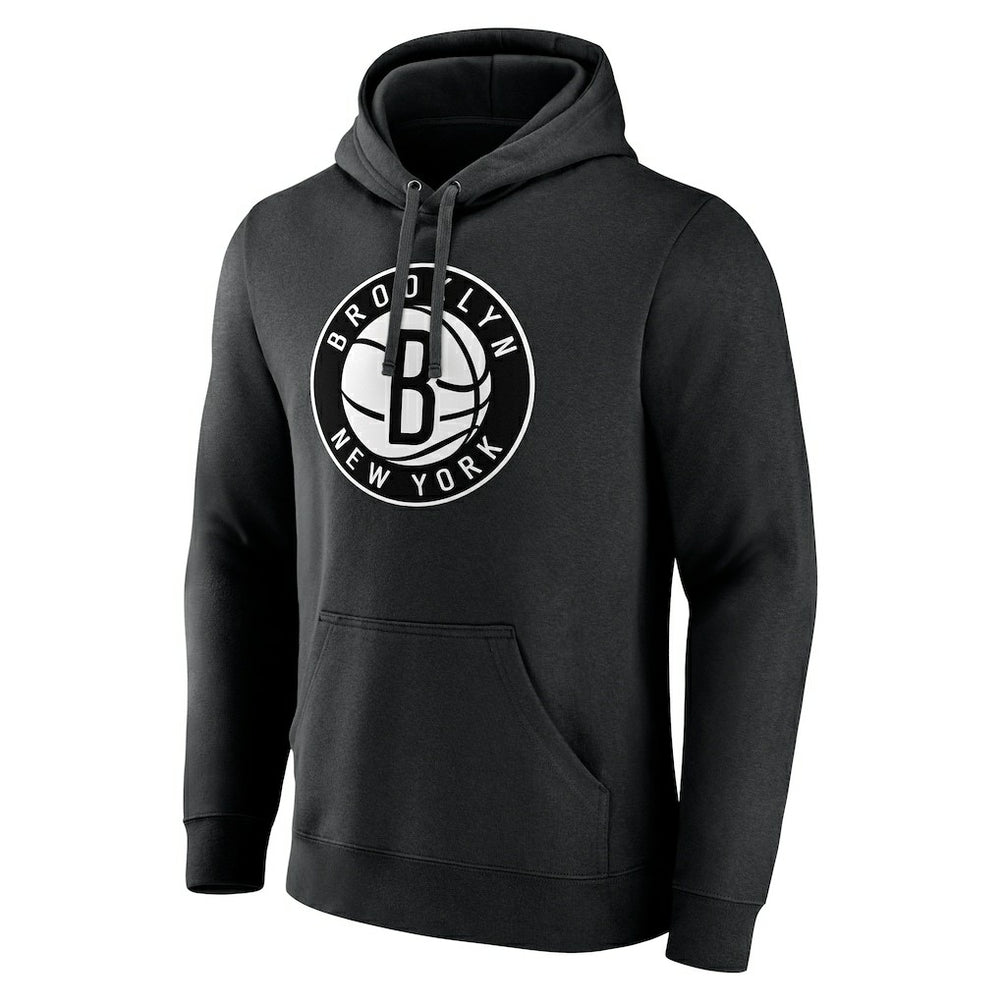 Brooklyn Nets Playmaker Personalized Name & Number Pullover Hoodie Black