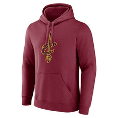 Cleveland Cavaliers Playmaker Personalized Name & Number Pullover Hoodie Wine
