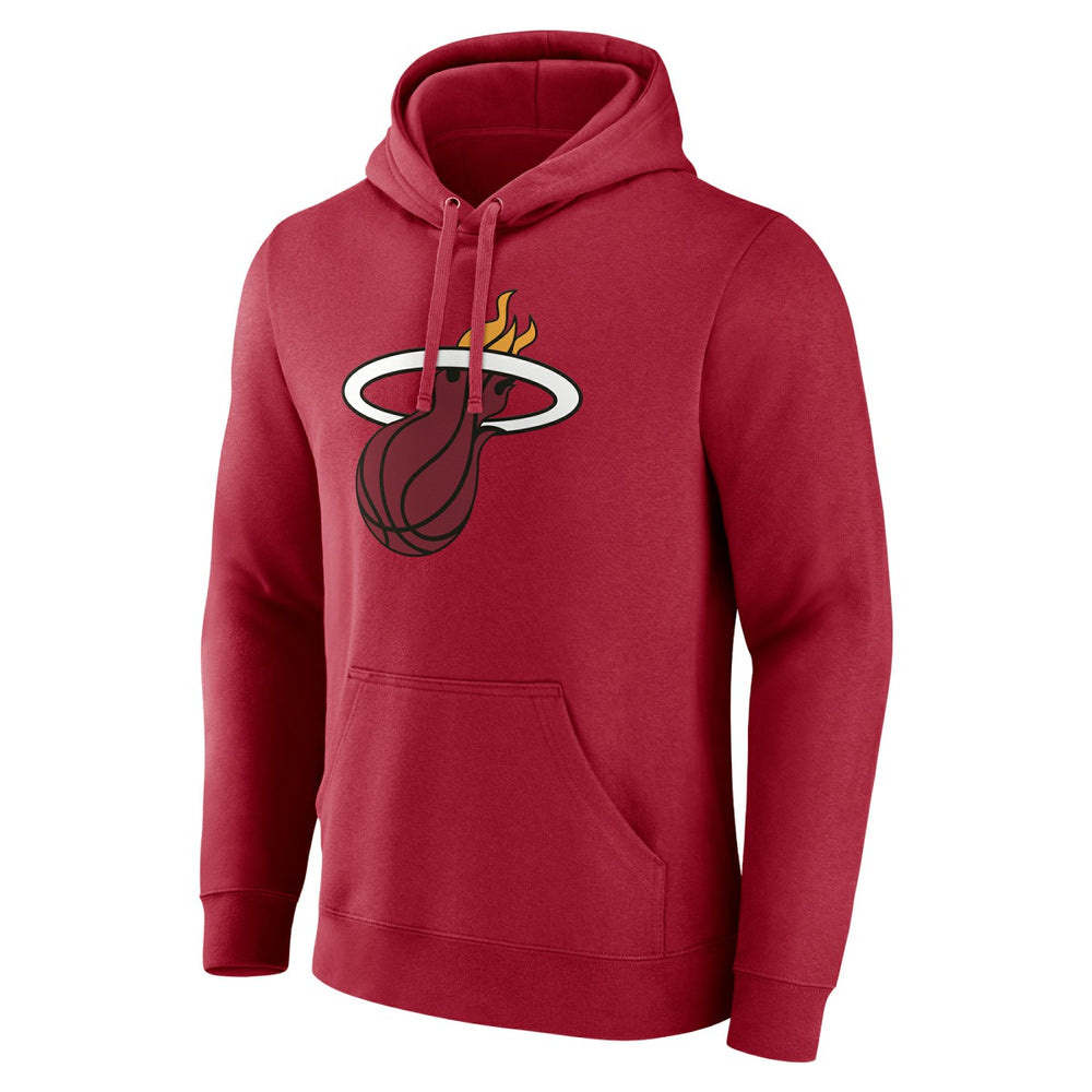 Miami Heat Playmaker Personalized Name & Number Pullover Hoodie Red