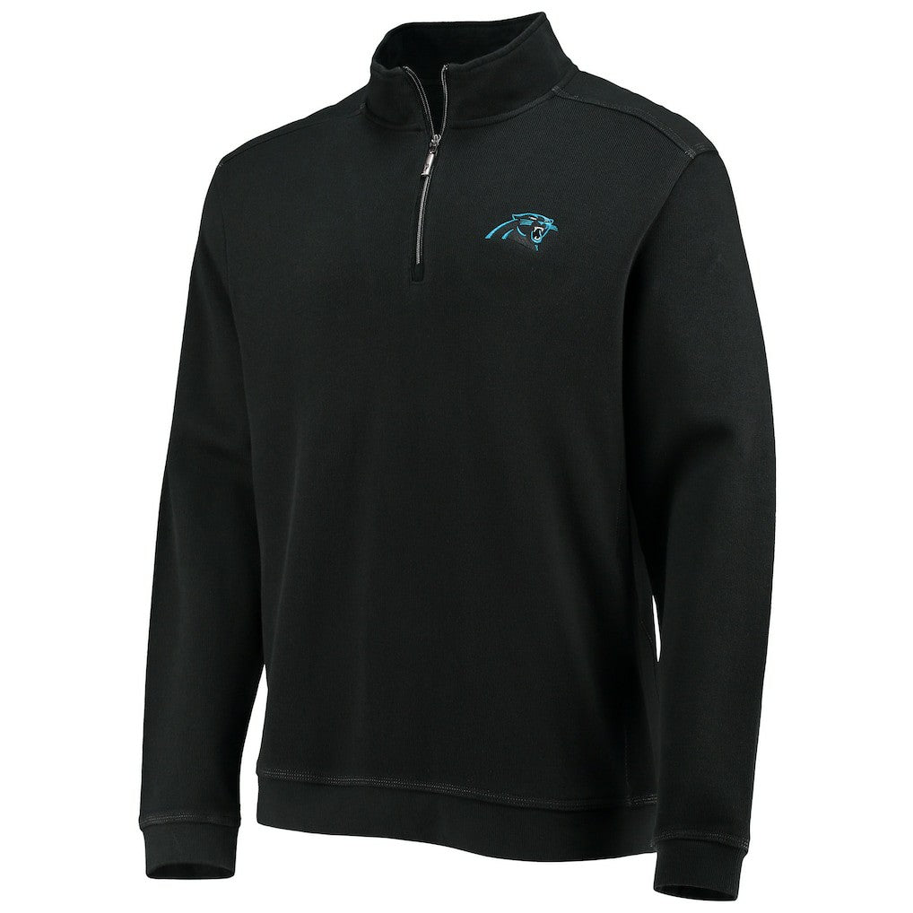 Carolina Panthers Nassau Half-Zip Jacket Black