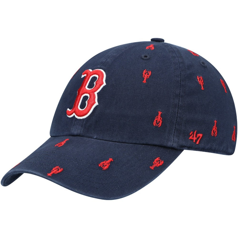 Boston Red Sox '47 Women's Confetti Clean Up Adjustable Hat - Navy Hats