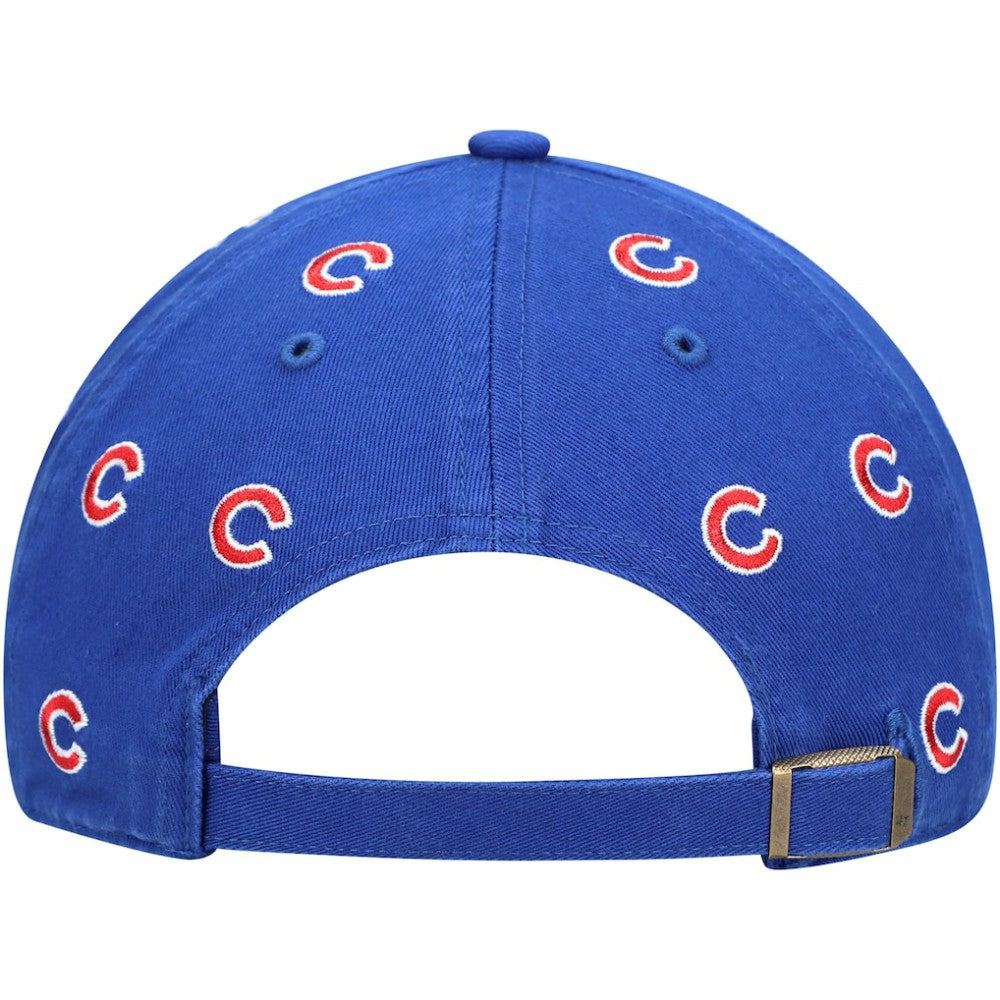 Chicago Cubs '47 Women's Confetti Clean Up Adjustable Hat - Royal Hats