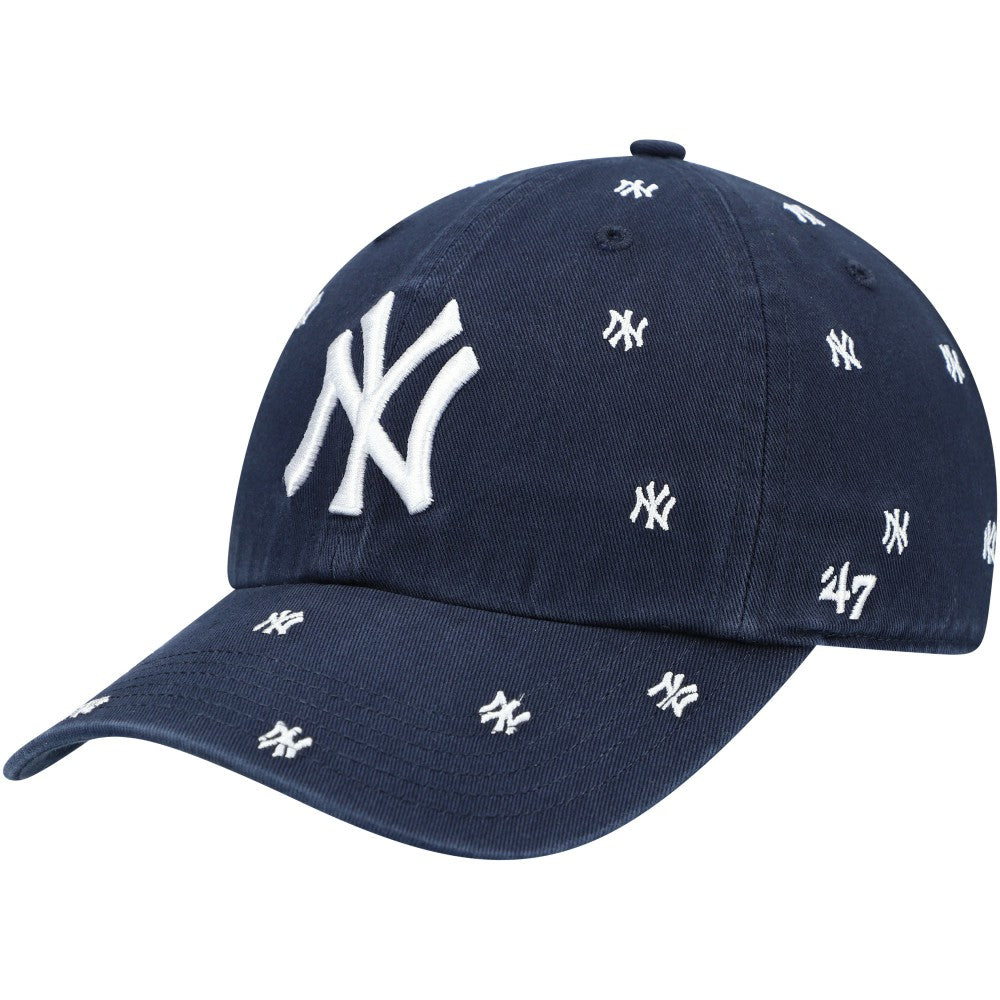 New York Yankees '47 Women's Confetti Clean Up Adjustable Hat - Navy Hats