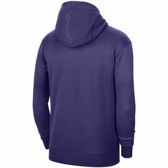 Phoenix Suns 2021-2022 Spotlight On Court Performance Practice Pullover Hoodie Purple