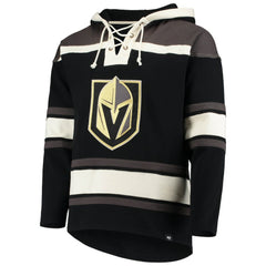 NHL Mark Stone Vegas Golden Knights '47 Player Name & Number Lacer Pullover Hoodie - Black