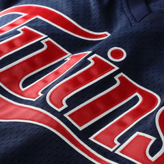 David Ortiz Minnesota Twins Mitchell & Ness 2002 Cooperstown Collection Mesh Batting Practice Jersey - Navy Jerseys