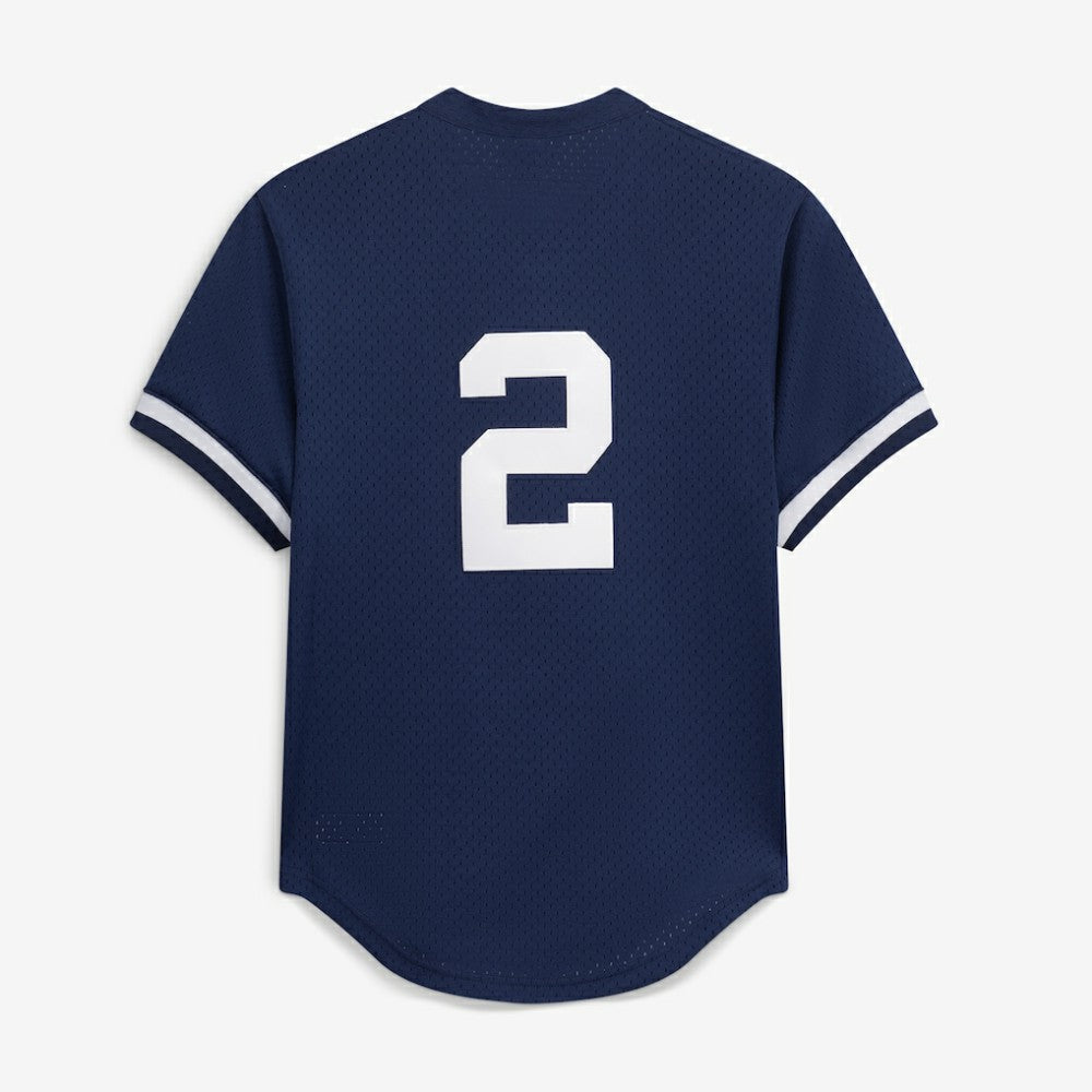 Derek Jeter New York Yankees Mitchell & Ness Authentic Batting Practice Jersey - Navy Jerseys