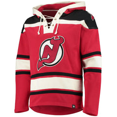 NHL New Jersey Devils '47 Superior Lacer Hoodie - Red