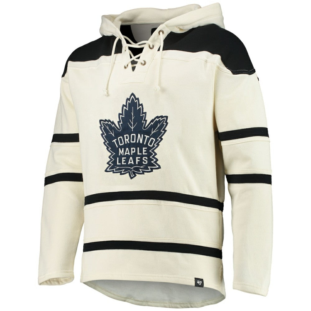 NHL Toronto Maple Leafs '47 Superior Lacer Hoodie - Cream