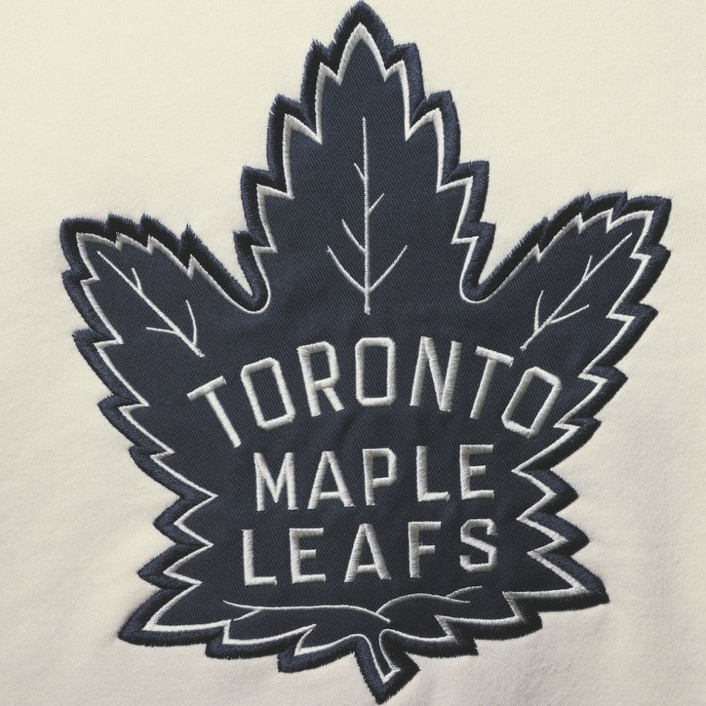 NHL Toronto Maple Leafs '47 Superior Lacer Hoodie - Cream