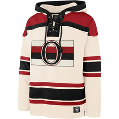 NHL Ottawa Senators '47 Superior Lacer Hoodie - Cream