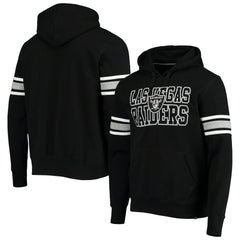 Las Vegas Raiders '47 Double Block Pullover Hoodie Black