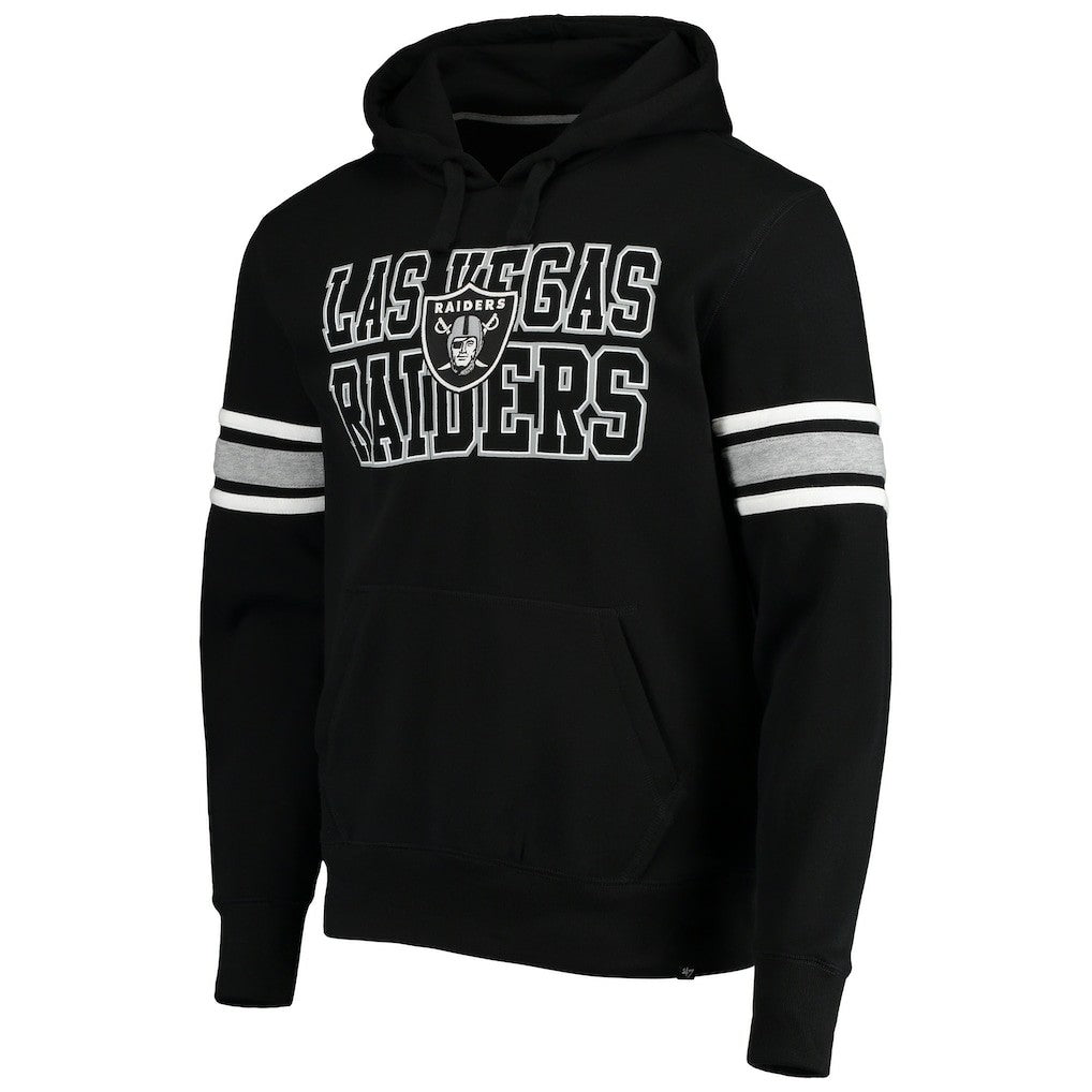 Las Vegas Raiders '47 Double Block Pullover Hoodie Black