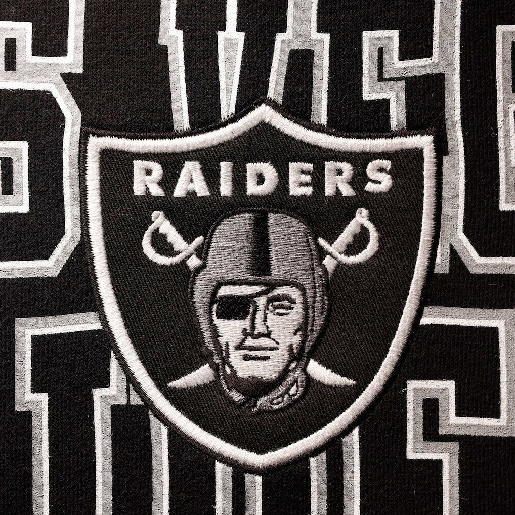 Las Vegas Raiders '47 Double Block Pullover Hoodie Black
