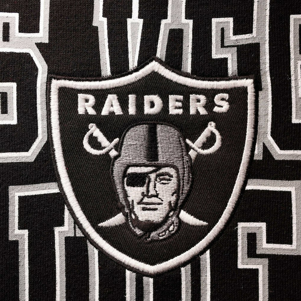 Las Vegas Raiders '47 Double Block Pullover Hoodie Black