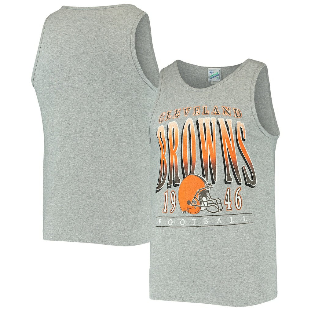 Cleveland Browns '47 Home Opener Vintage Tank Top Heathered Gray