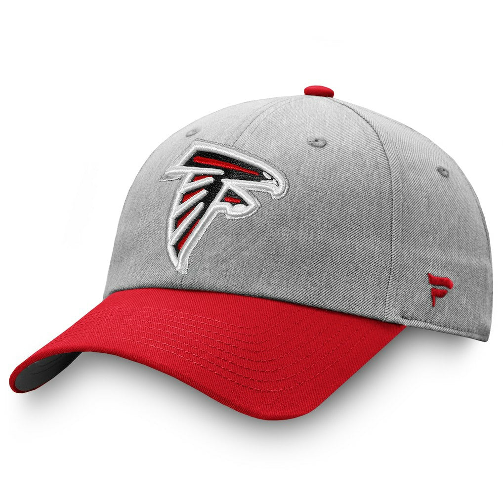 Atlanta Falcons Two-Tone Snapback Hat Heathered Gray/Red