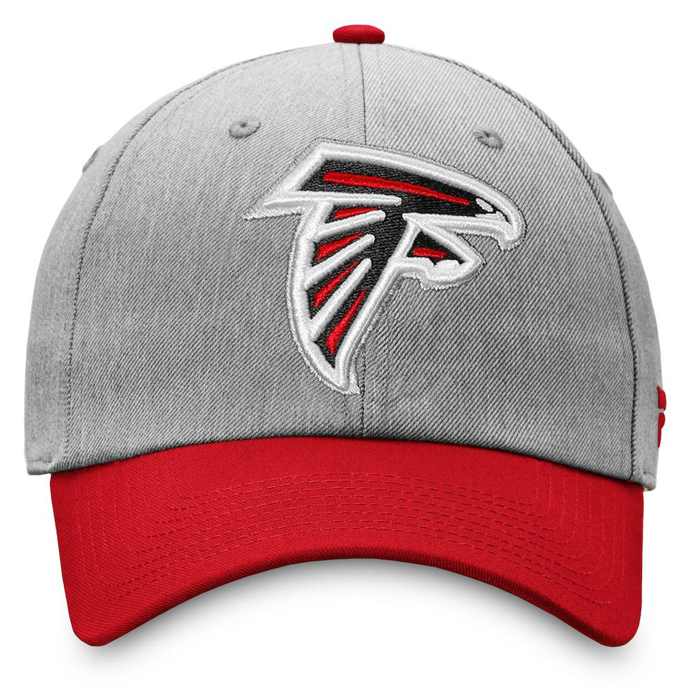 Atlanta Falcons Two-Tone Snapback Hat Heathered Gray/Red