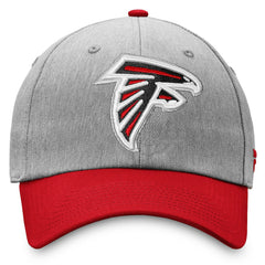 Atlanta Falcons Two-Tone Snapback Hat Heathered Gray/Red
