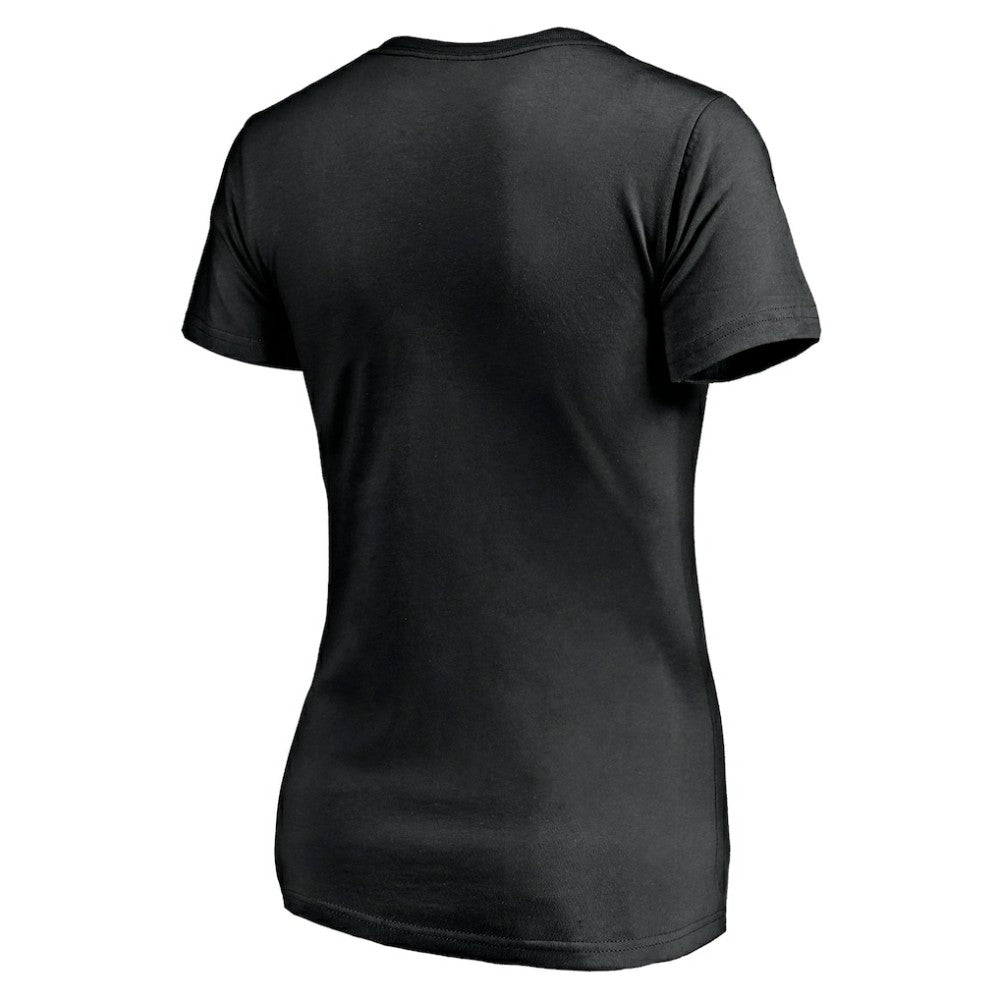 NHL Ottawa Senators Fanatics Women's Plus Size Mascot In Bounds V-Neck T-Shirt - Black