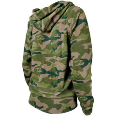 Indianapolis Colts New Era Women's Raglan Full-Zip Hoodie Camo