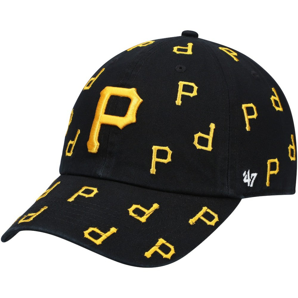 Pittsburgh Pirates '47 Women's Confetti Clean Up Adjustable Hat - Black Hats
